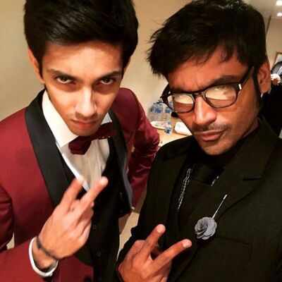 Dhanush, Anirudh launch in London