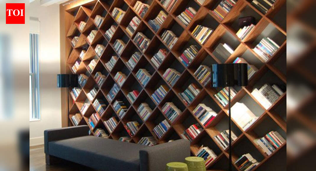 Stack up in style with cool library ideas