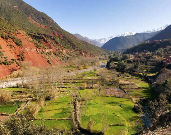 Atlas Mountains and Ourika Valley
