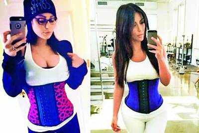 Women wear corsets for 'waist training' - Times of India