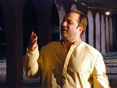 Rahat Fateh Ali Khan records a song for 'I Love Desi'