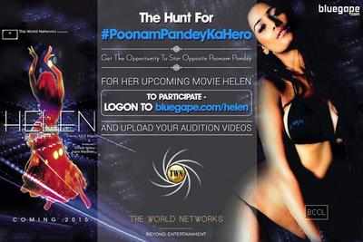 Poonam Pandey is hunting for her hero on Twitter