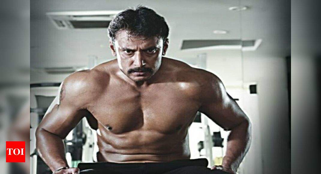 1070px x 580px - Darshan works on his body for Airavatha | Kannada Movie News - Times of  India
