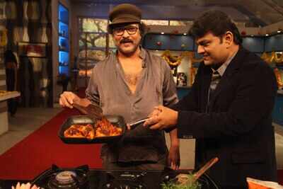 Ravichandaran’s culinary skills comes to the fore - Times of India