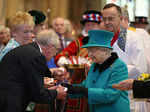 Queen Elizabeth II attends the Royal Maundy Service