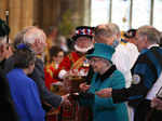 Queen Elizabeth II attends the Royal Maundy Service