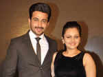 Nehalaxmi, Dheeraj @ promotional event