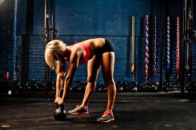 Kettlebell exercises for beginners - Times of India