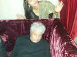 Suhel Seth sleeping on the couch