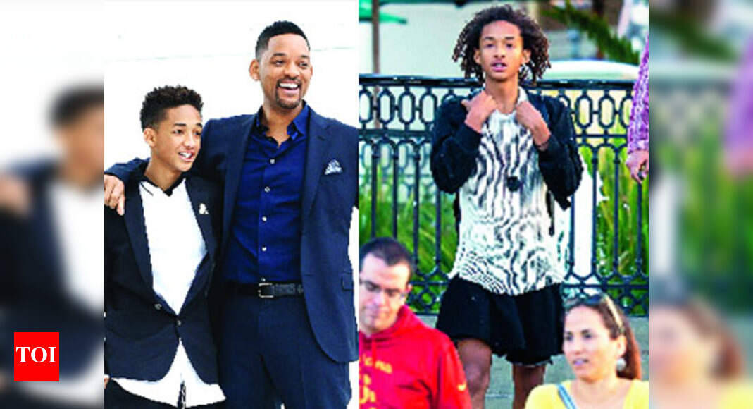 Will Smith's son wears a dress - Times of India