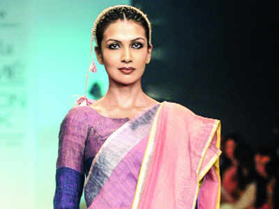 Fashionable saris usher in the Bengali New Year