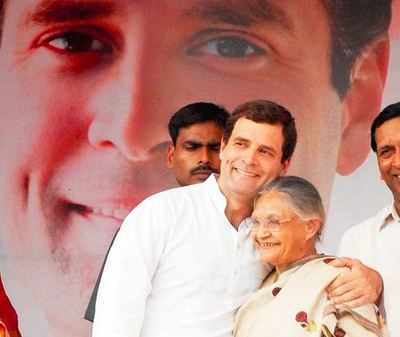 Sheila Dikshit denies questioning Rahul Gandhi’s leadership