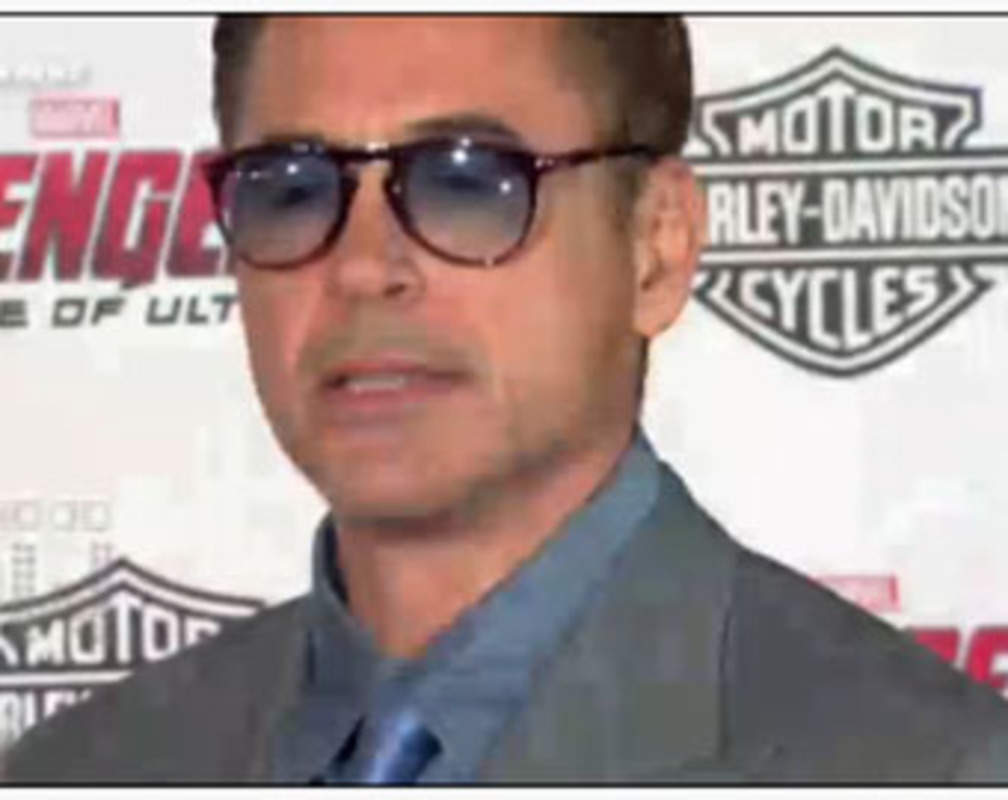 
Robert Downey Jr. in Avengers: Age of Ultron Premiere Marvel movie
