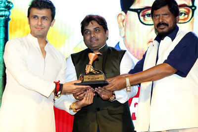 Celebrities attend Dr Ambedkar awards in Mumbai
