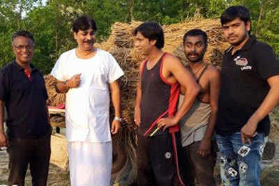 Aryan Vaid shoots for Tiranga Pakistan