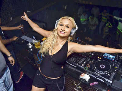 A DJ enthralls crowds at a weekend bash held in Bhopal
