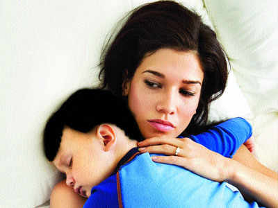 Calming your child after a recurring nightmare