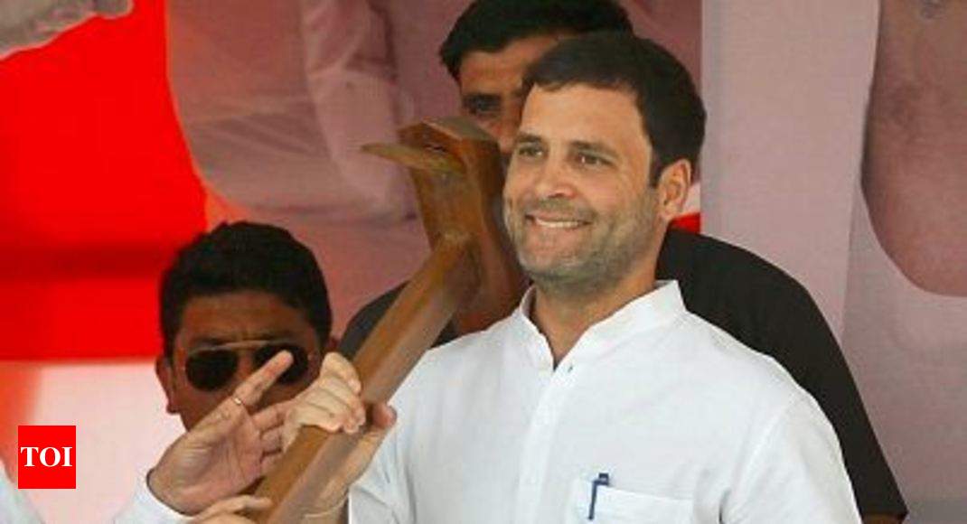 Rahul Gandhi Tears Into Modis Suit Boot Ki Sarkar India News