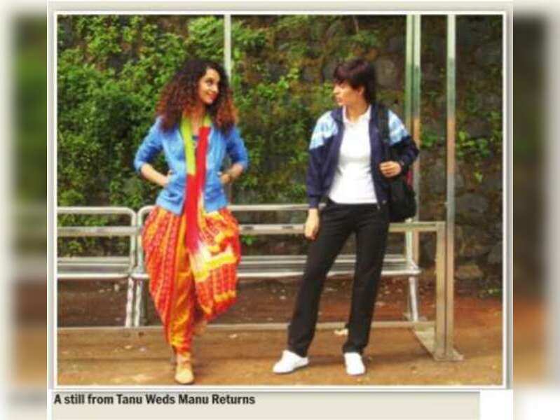 Tanu Weds Manu Returns Backstage Pass London Ki Mem Versus Haryanvi Tomboy Hindi Movie News Times Of India london ki mem versus haryanvi tomboy