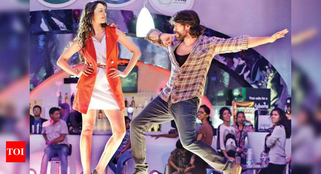 First Look Yash And Shanvi In Masterpiece Kannada Movie News Times Of India