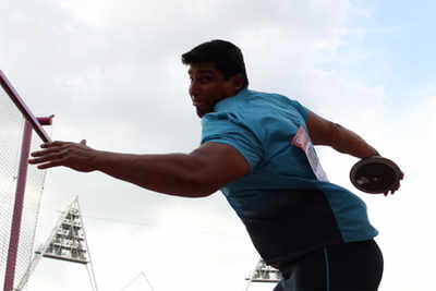 Vikas Gowda wins discus event in US with 65.75m