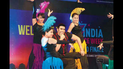 Participants showcase a variety of dance forms at Sandip Soparrkar's India Dance Week in Mumbai