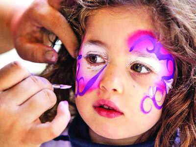 Face Painting for kids birthday party in Lucknow