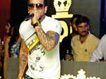 Jazzy B performs at a party