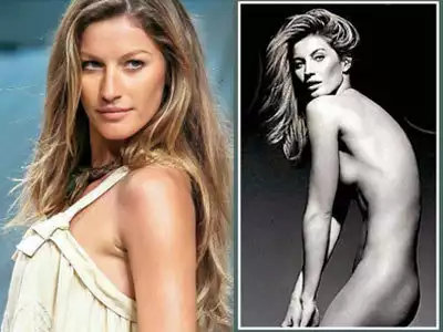 Gisele Bundchen Poses Nude For Fashion Magazine Times Of India