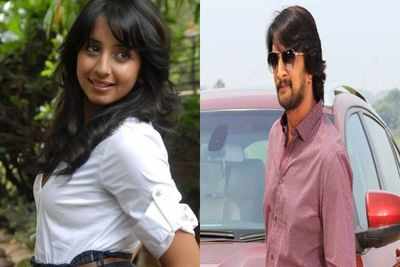 What do Sudeep and Sanjjanaa have in common?