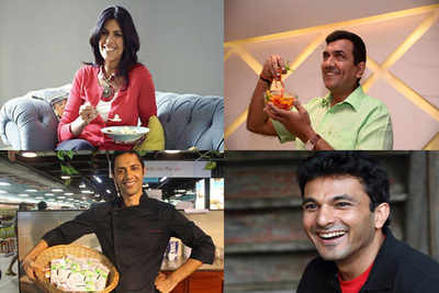 Famous faces of cookery shows on television