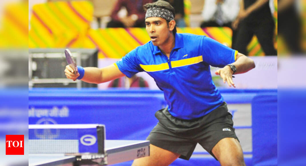Achanta Sharath Kamal adjudged TOISA Table Tennis Player of the Year
