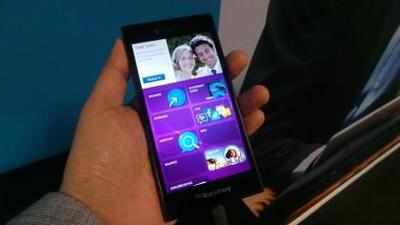 BlackBerry unveils Leap smartphone in India