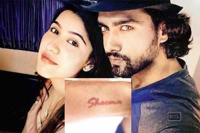 Rohit Purohit gets girlfriend Sheena’s name tattoed