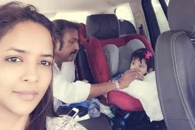 Mohan Babu turns babysitter