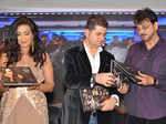 Rituparna Sengupta, Dabboo Ratnani and Chiranjeet during the launch of Bong Calendar Photogallery - Times of India