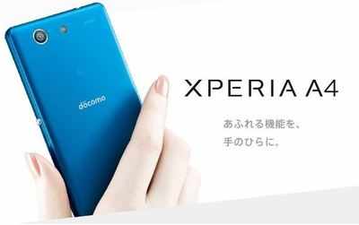 Sony launches Xperia A4 smartphone in Japan