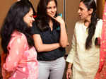 Customers check Dipali Shah’s bridal wear collection showcase Photogallery - Times of India