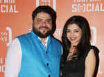 Riyaaz Amlani poses with a friend Photogallery - Times of India