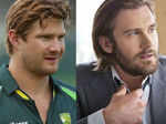 Australian cricketer resembles pretty much with the English actor Clive Standen Photogallery - Times of India