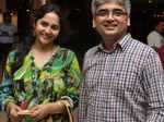 Zeenia and Raja Narayan Deb during the special screening of Bollywood movie Piku Photogallery Times of India