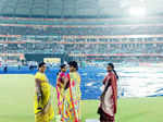 A heavy downpour in Bangalore before their match against Kolkata Knight Riders Photogallery - Times of India