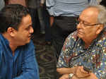 Bratya and Soumitra during the premiere of Bengali movie Room 103 Photogallery Times of India