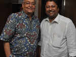Soumitra Chatterjee and Kaustuv Ray during the premiere of Bengali movie Room 103 Photogallery Times of India