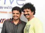 Keshav and Saivam ravi during the launch of Revive Fitness Station- Photogallery - Times of India