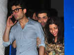 Fawad Khan, Karan Johar and Zoya Akhtar at the success party of Bollywood film Piku Photogallery - Times of India