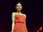 A model walks the ramp in a creation Photogallery - Times of India