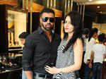 Charan and Sonia pose during the launch of Hublot Swiss watch Photogallery - Times of India