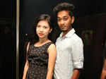 Annie and Tanuj during a party Photogallery - Times of India