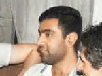 R Ashwin during a celebratory dinner Photogallery - Times of India